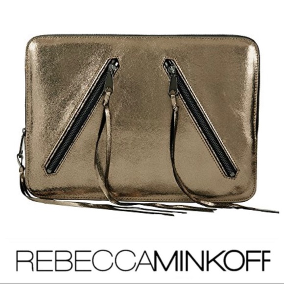 Rebecca Minkoff Accessories - 💕SALE💕 Rebecca Minkoff Golden Laptop Sleeve